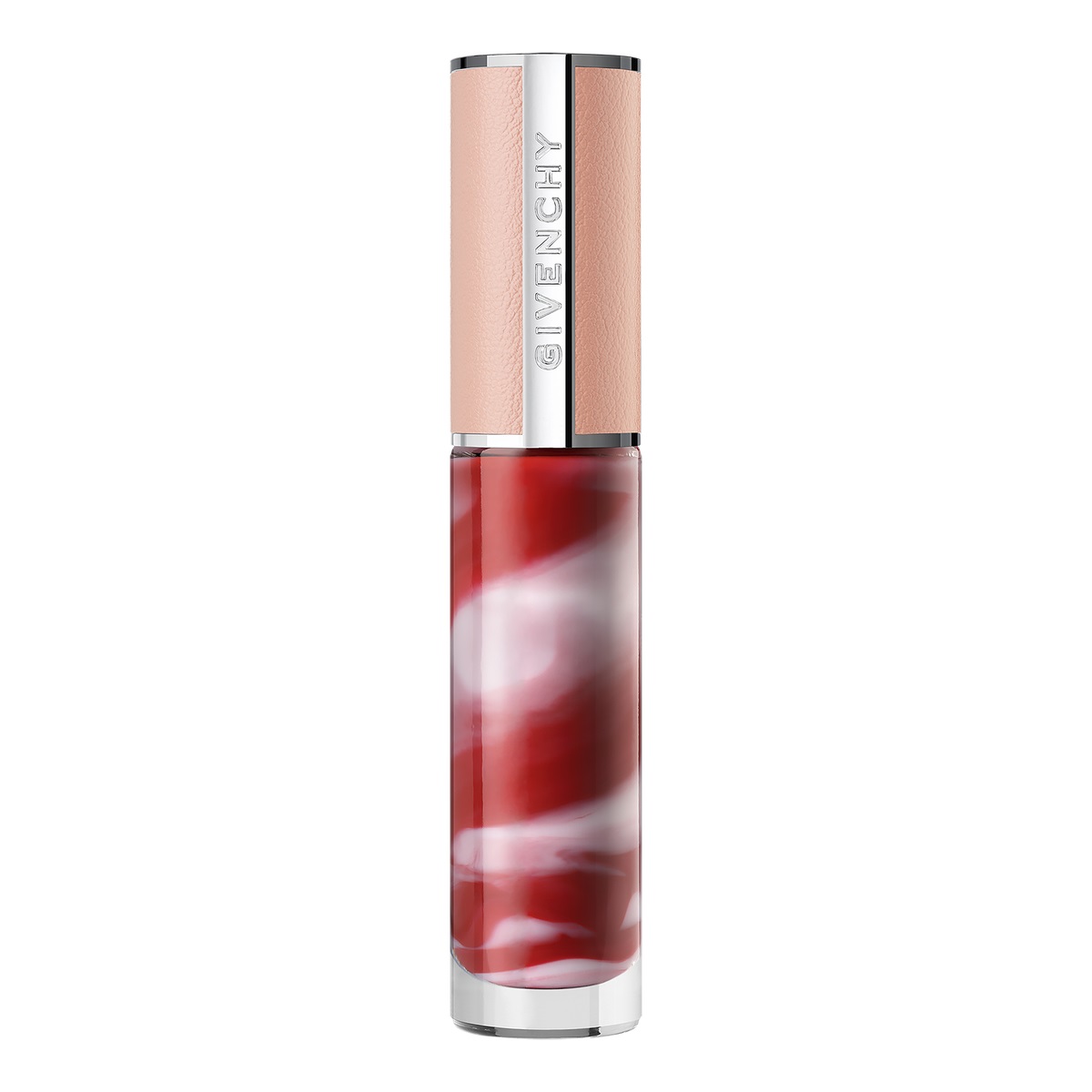 Givenchy Rose Perfecto Liquid Lip Balm 37 Rouge Grainé - Balsamo Labbra Liquido Marmorizzato con Acido Ialuronico e Vitamina C, 6ml