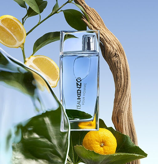 KENZO L'Eau Pour Homme Eau de Toilette 30ml - Profumo Maschile Fresco con Yuzu e Menta Ghiacciata