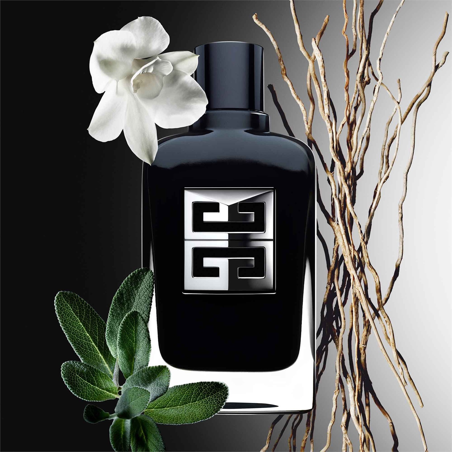 Givenchy Gentleman Society Eau de Parfum Uomo 60 ml - Fragranza Aromatica Legnosa con Narciso Selvatico e Accordo Legnoso