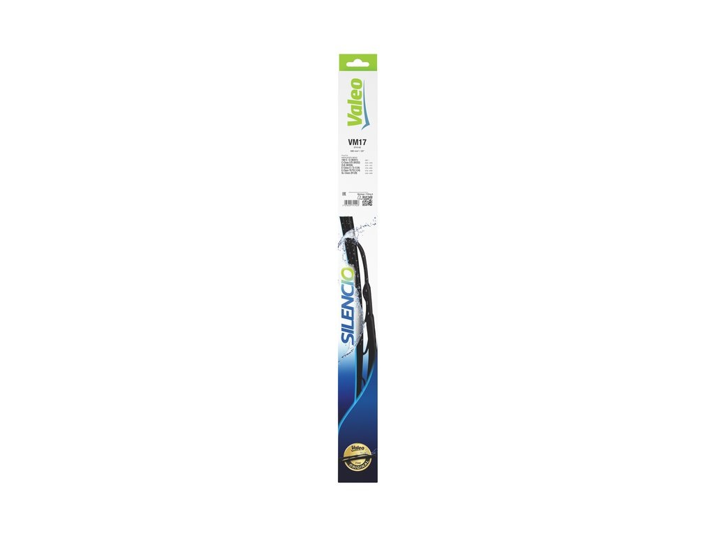 Valeo Silencio VM17 Tergicristallo Convenzionale 590mm - Durevole e Resistente, 1 Pezzo