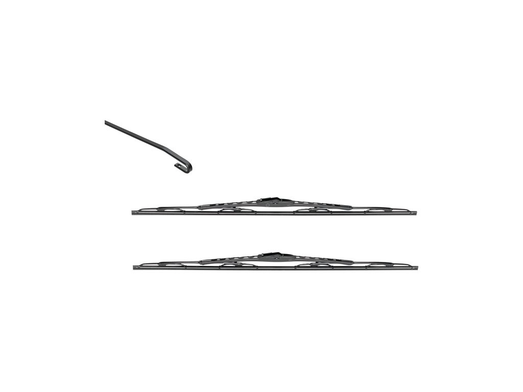 VALEO Silencio VM216 Kit di Spazzole Tergicristallo Aerodinamiche con Spoiler 550mm/410mm - Confezione da 2