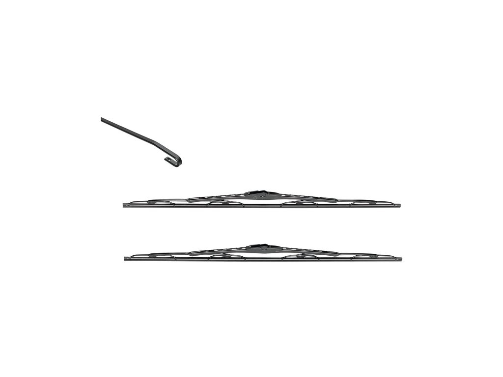 VALEO Silencio VM221 Tergicristallo Anteriore 525mm - Confezione da 2 con Spoiler Aerodinamico