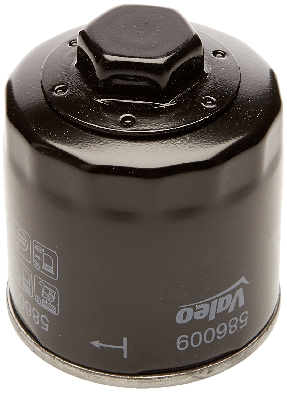 VALEO Filtro Olio 586009 - Elevata Filtrazione, Durevole e Facile da Installare per AUDI, SEAT, SKODA, VW