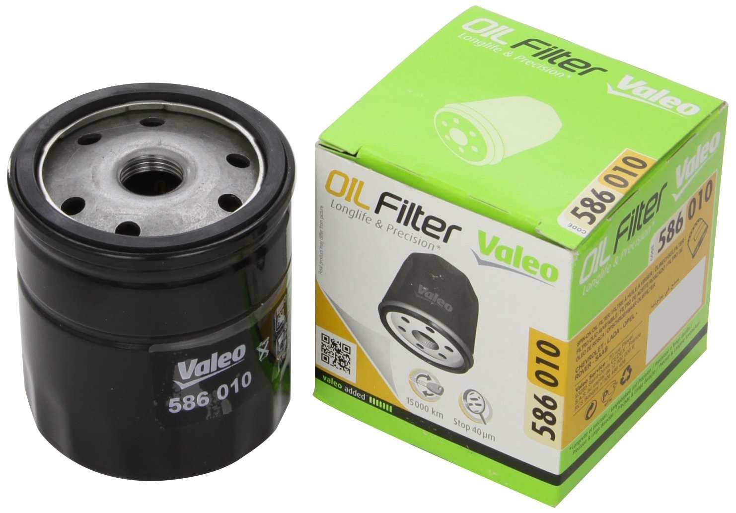 Valeo Filtro Olio 586010 - Compatibile con Chevrolet, Daewoo, Lada, Opel, Rover, Saab, Vauxhall