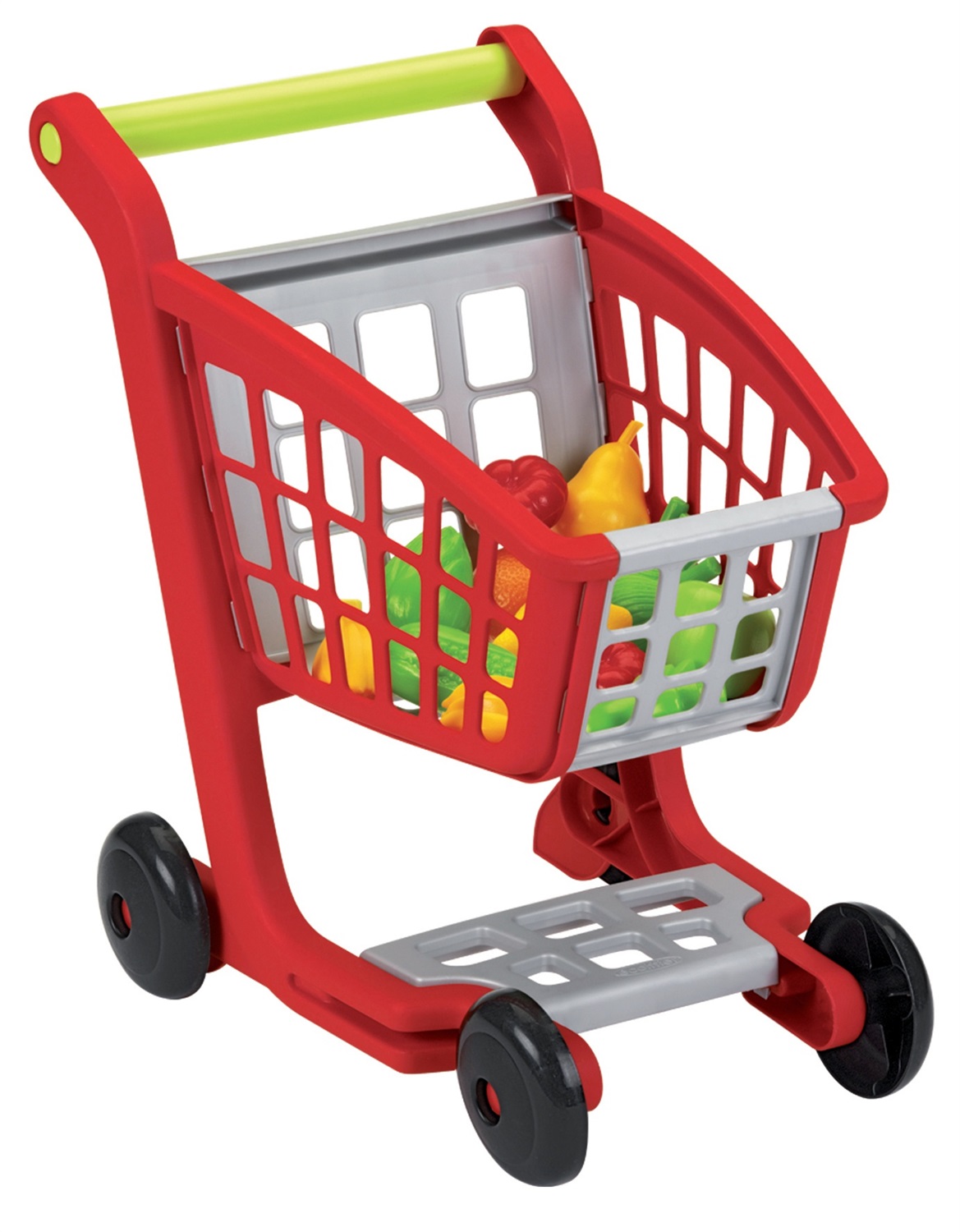 ECOIFFIER Carrello del Supermercato con 12 Accessori - Giocattolo per Bambini dai 2 Anni