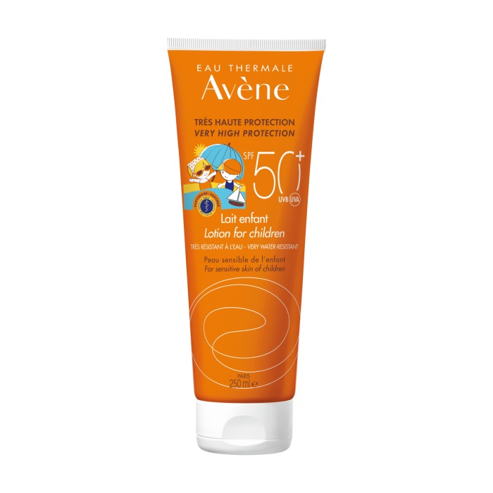 Avène Latte Solare Bambino SPF 50 - Protezione Molto Alta 250 ml con Acqua Termale