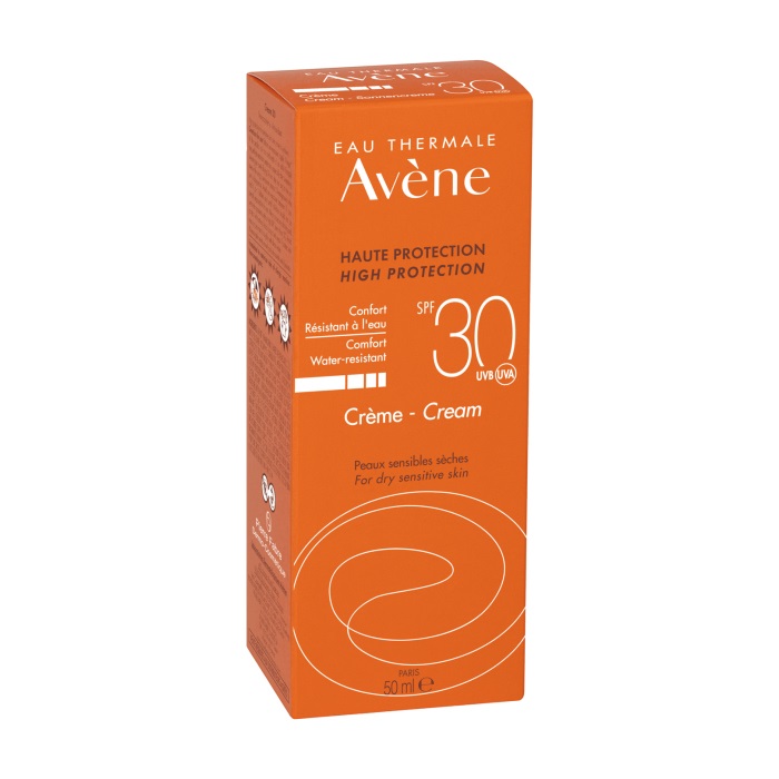 Avene Crema Solare SPF 30 per Viso - Protezione Alta per Pelli Sensibili - 50 ml