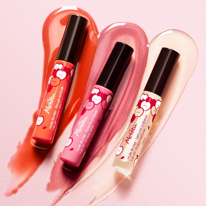 Melvita Olio per Labbra Nutriente Rosso 7ml - Idratante e Lucido