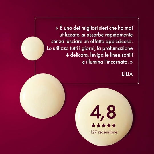 Melvita Siero Levigante e Illuminante Argan Bio Active - Siero Anti-Aging con Estratto di Lampone Probiotico, 30 ml