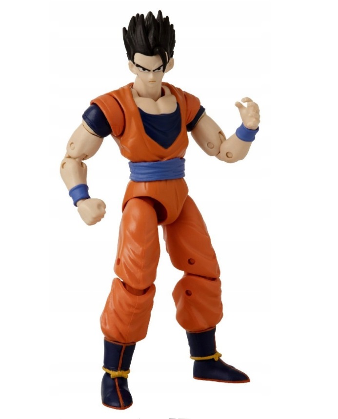 Bandai Dragon Ball Super Action Figure Dragon Star 17 cm - Mystic Gohan - Include pezzo per costruire Kale e mani intercambiabili
