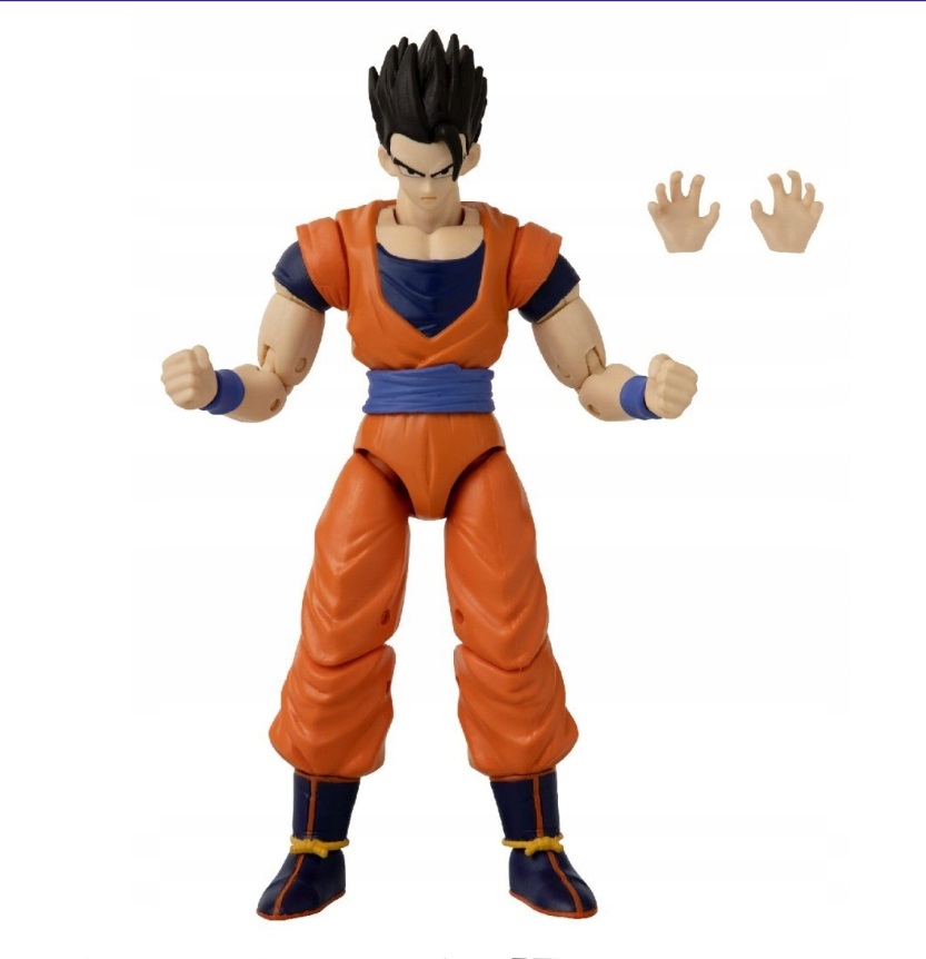 Bandai Dragon Ball Super Action Figure Dragon Star 17 cm - Mystic Gohan - Include pezzo per costruire Kale e mani intercambiabili