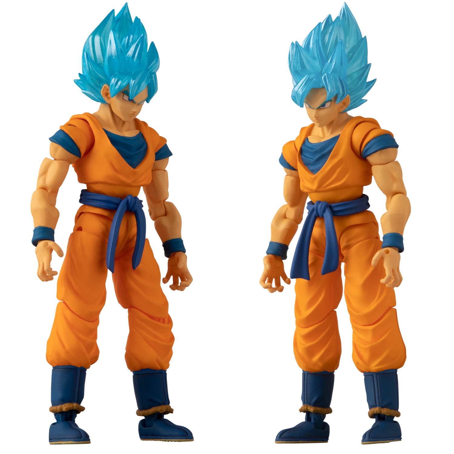 Bandai Dragon Ball Super - Action Figure Articolate 12 cm - Modelli Assortiti: Super Sayan Blue Goku, Super Sayan Blue Vegeta, Broly - Età 4