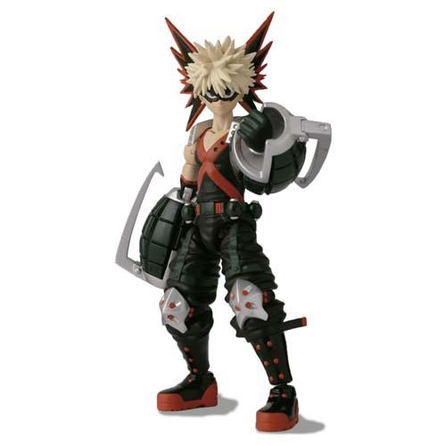 Bandai Anime Heroes Action Figure Bakugou Katsuki - My Hero Academia, 17 cm, 17 Punti di Articolazione, Confezione Premium
