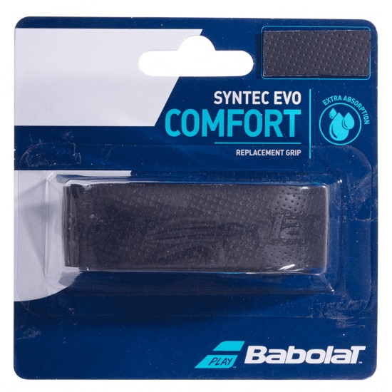 Babolat Syntec Evo X1 - Overgrip Unisex-Adulto, Nero (Multicolore), Taglia Unica, Protezione Ottimale e Assorbimento dell'Umidità
