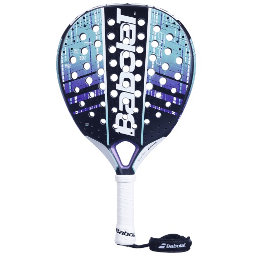 Babolat Dyna Spirit 2023 Racchetta da Padel Donna - Leggera, Carbonio, Fibra di Vetro, 330g, Forma a Goccia
