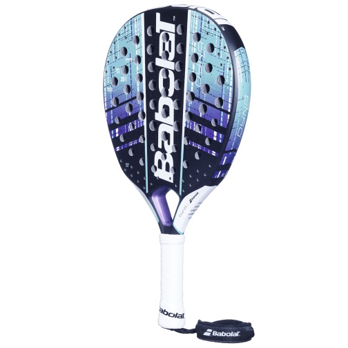 Babolat Dyna Spirit 2023 Racchetta da Padel Donna - Leggera, Carbonio, Fibra di Vetro, 330g, Forma a Goccia