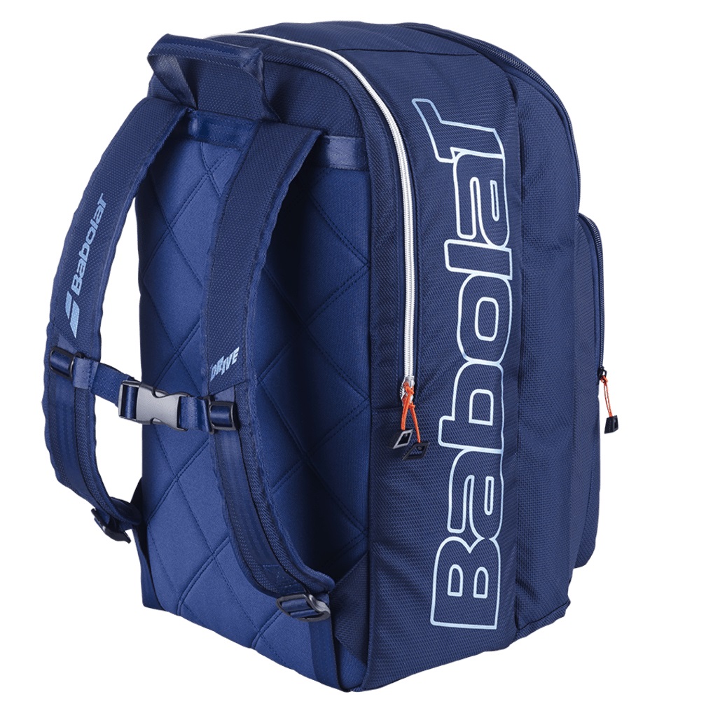 Babolat Zaino Pure Drive - Zaino Tennis Blu, Capacità 40L, Fino a 3 Racchette, Design Sportivo