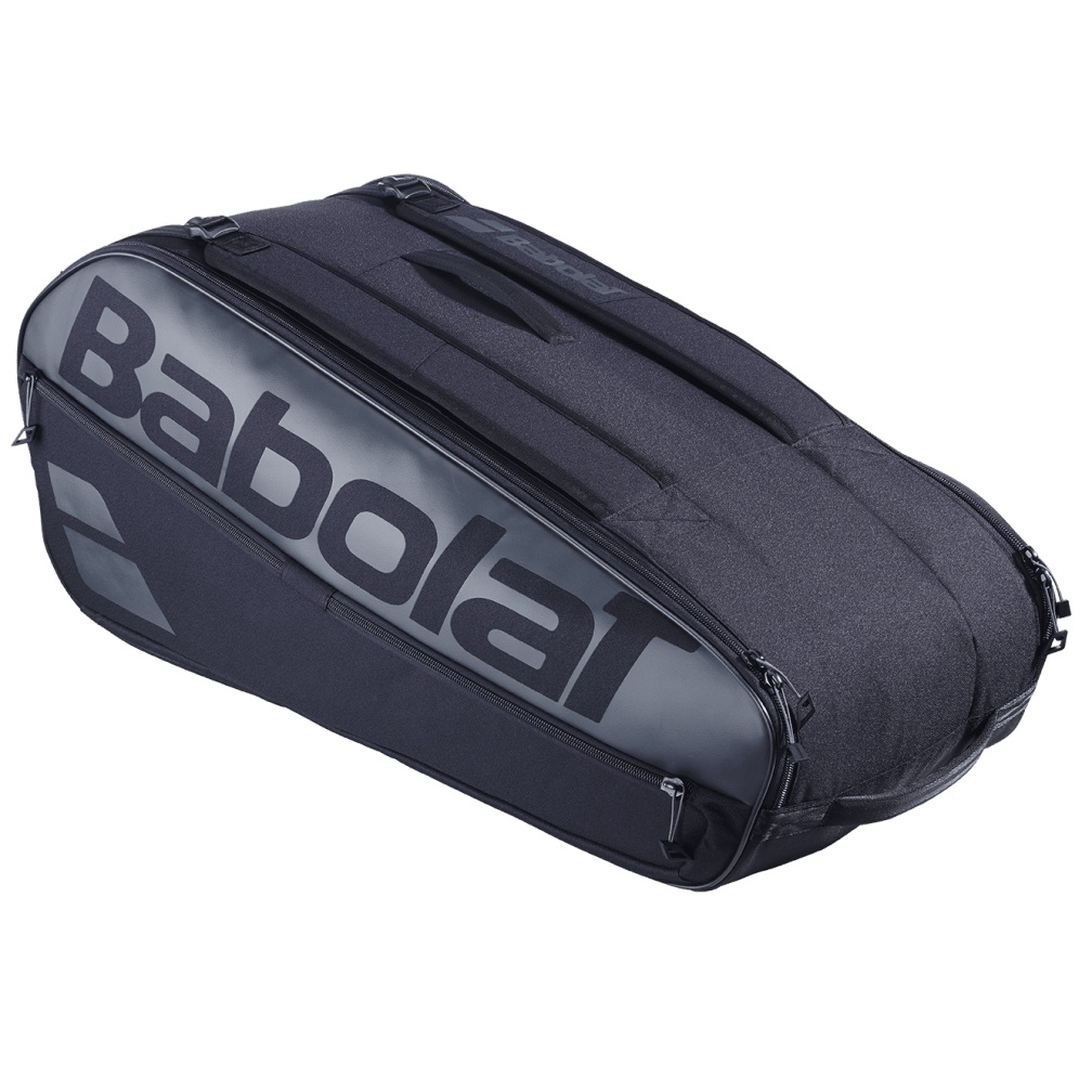 Babolat Borsa Da Racchetta Court L - Poliestere Riciclato, Fino a 9 Racchette, Idrorepellente e Ultra Resistente