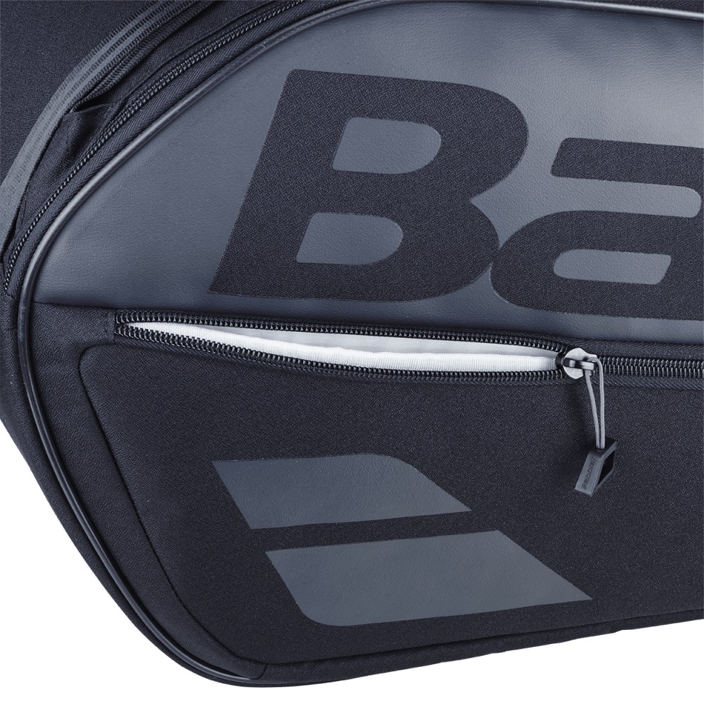 Babolat Borsa Da Racchetta Court L - Poliestere Riciclato, Fino a 9 Racchette, Idrorepellente e Ultra Resistente