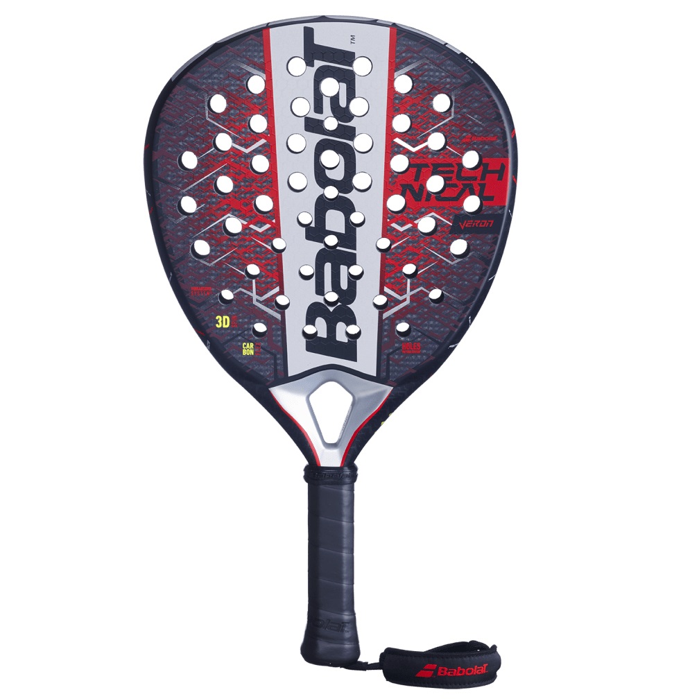 Babolat Technical Veron 2025 Racchetta Padel - Forma Teardrop, Peso 365g, Telaio in Carbonio, Nucleo in EVA