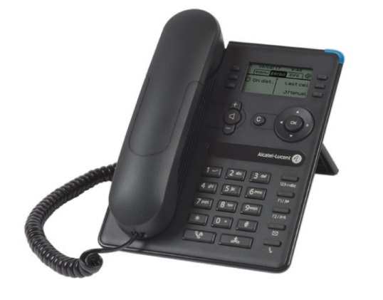 Alcatel-Lucent 8008G Telefono IP VoIP Grigio Luna con Display LCD