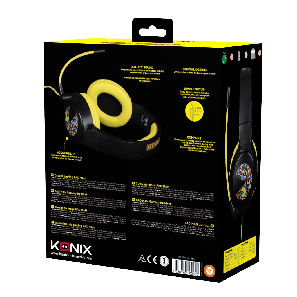 FR-TEC Cuffie Gaming Circumaurali con Microfono e Cavo - Compatibili con PC, PS5, Switch 2 e Xbox Series X|S