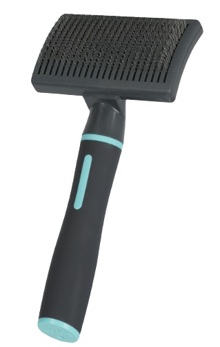 ZOLUX ANAH Spazzola e Cardatore Retrattile per Cani - Grande, Setole Flessibili per Sottopelo