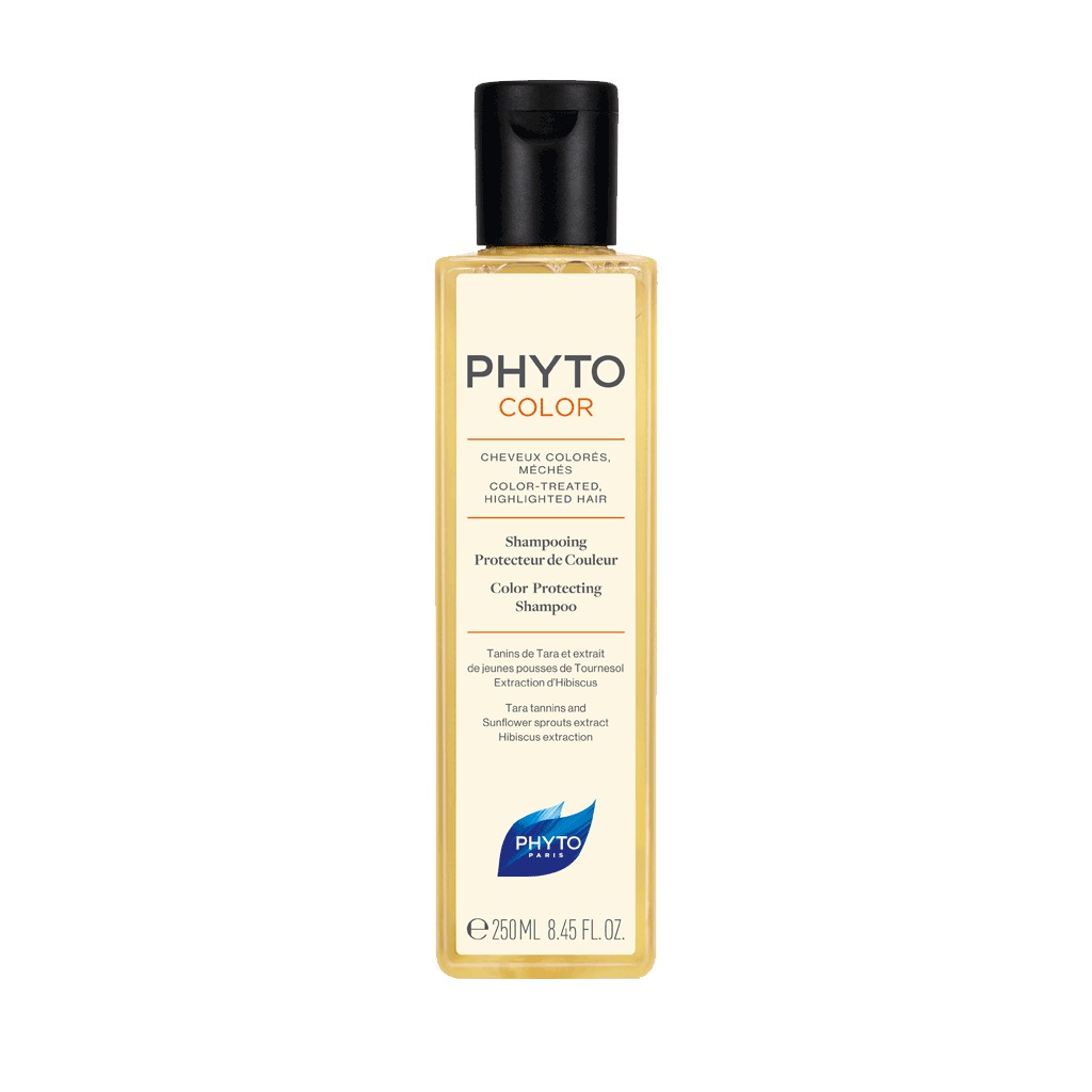 PHYTO PhytoColor Shampoo Protezione Colore 250 ml - Formula Naturale, Senza Solfati, Anti-Sbiadimento