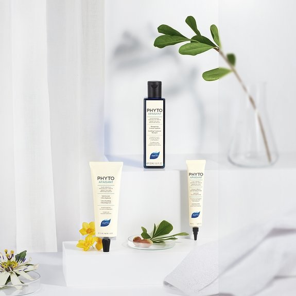 PHYTO Phytoapaisant Shampoo Lenitivo 250 ml per Cuoio Capelluto Sensibile e Irritato