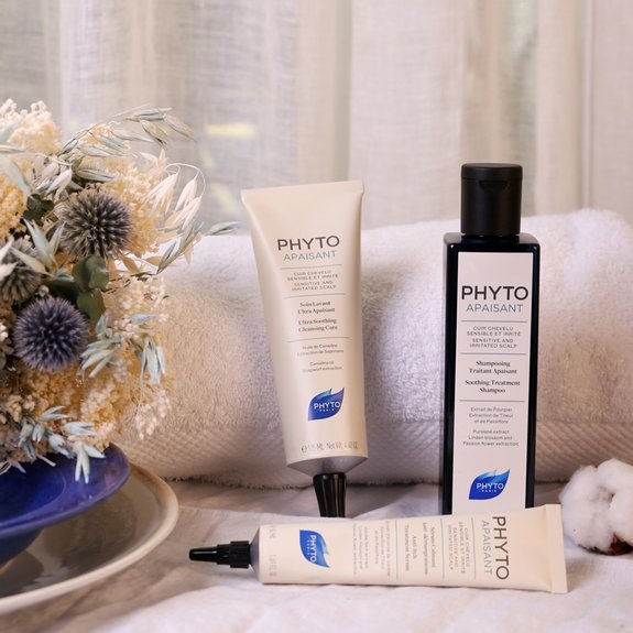 PHYTO Phytoapaisant Shampoo Lenitivo 250 ml per Cuoio Capelluto Sensibile e Irritato
