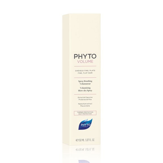 PHYTO PHYTOVOLUME Spray Brushing Volumizzante 150 ml - Volume, Elasticità e Termoprotettivo per Capelli Fini e Sottili