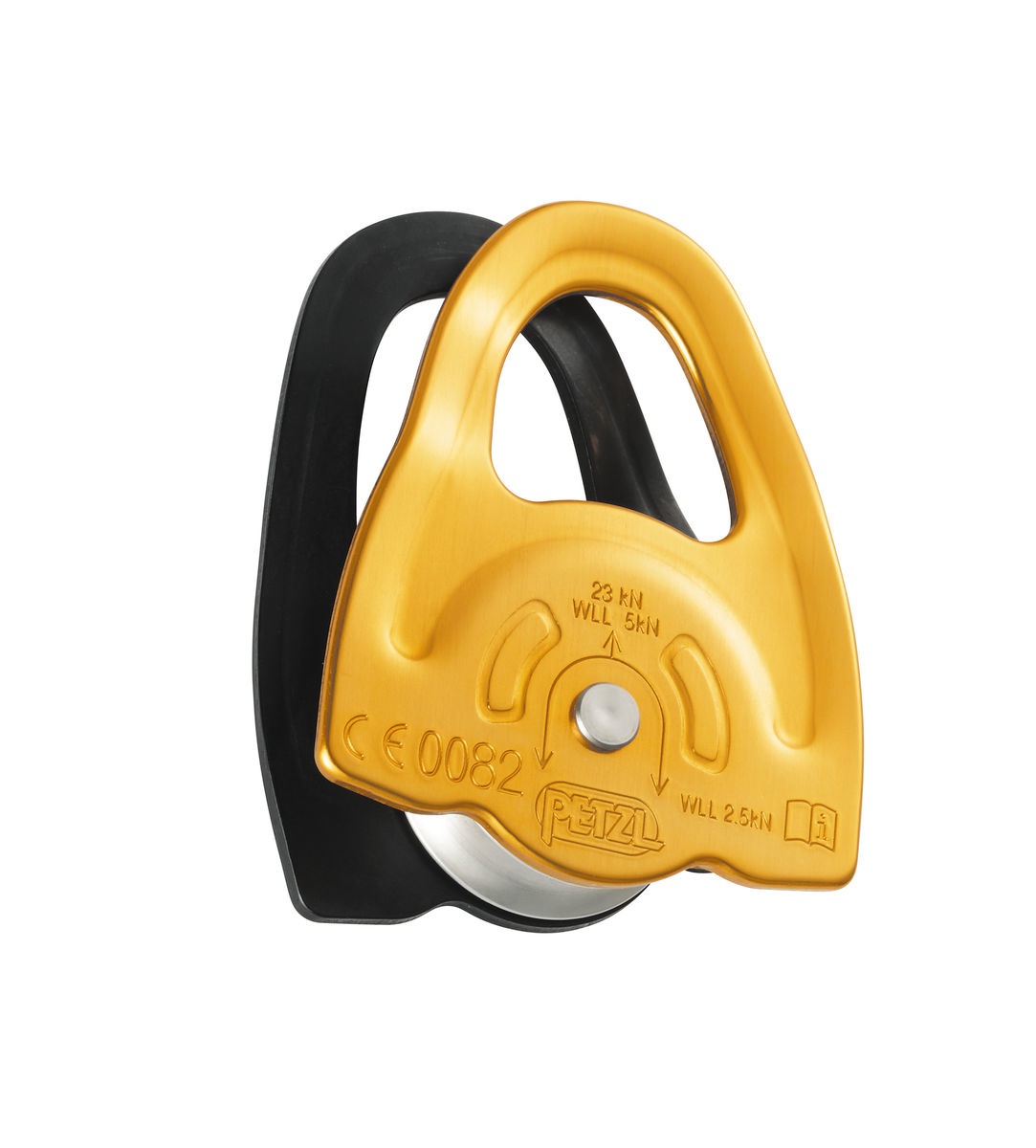 Petzl Mini Carrucola Prusik Leggera e Compatta - Alta Prestazione con Cuscinetti a Sfera