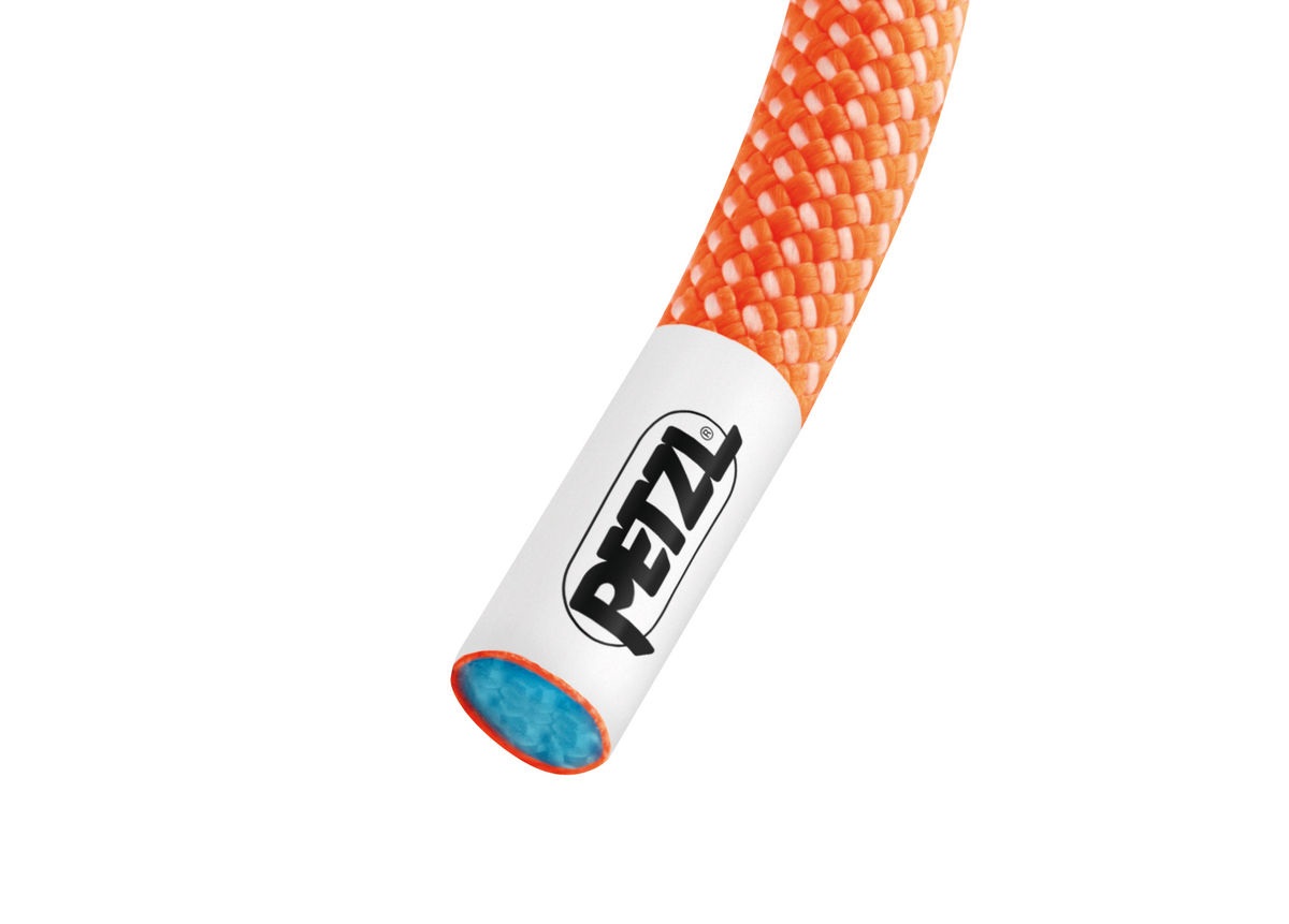 Petzl Paso Guide 7.7 mm - Mezza Corda 60 mt con Trattamento Guide UIAA Dry per Alpinismo e Arrampicata su Ghiaccio