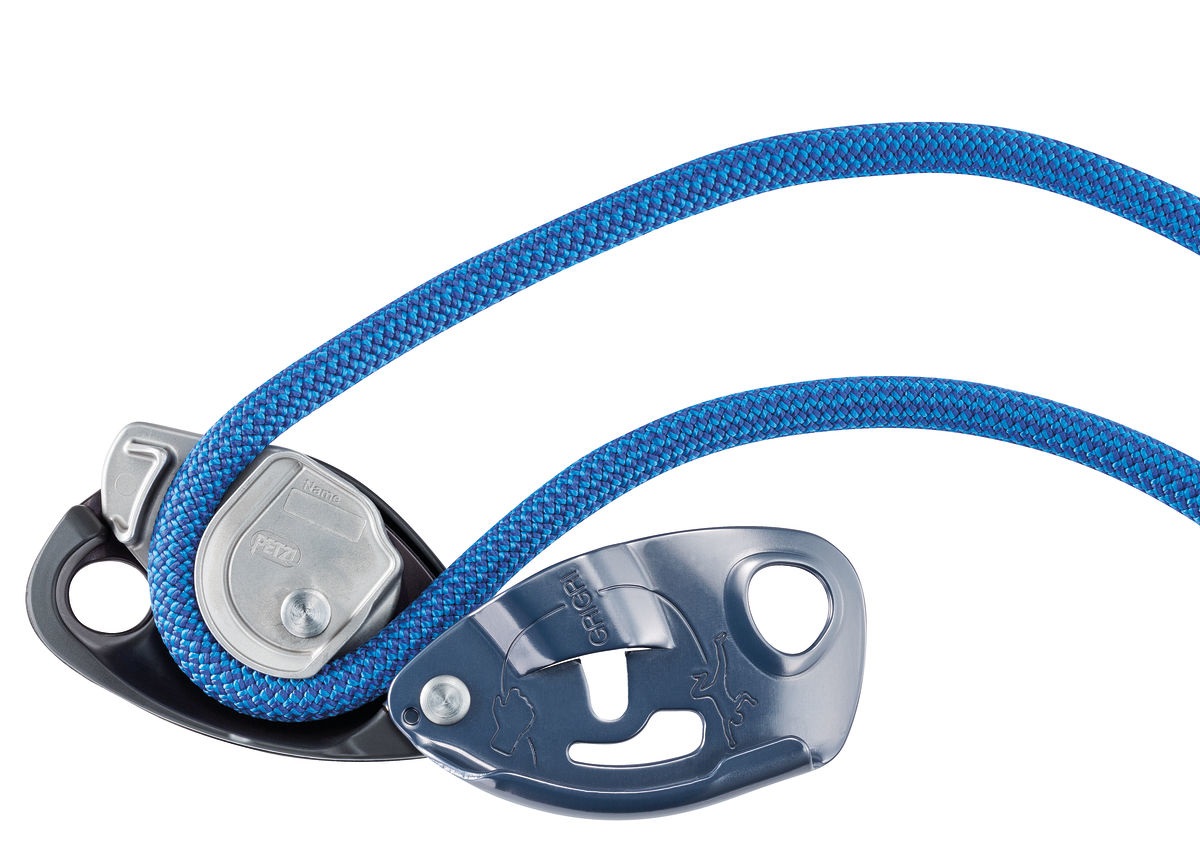 Petzl Grigri Assicuratore con Sistema Frenante Assistito - 175 g, per Corde da 8,5 a 11 mm, Dimensioni 4.3x21.0x12.2 cm