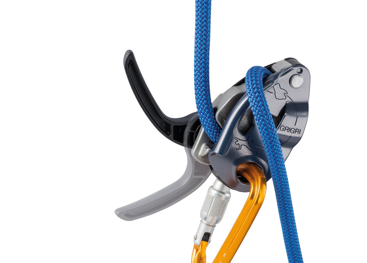 Petzl Grigri Assicuratore con Sistema Frenante Assistito - 175 g, per Corde da 8,5 a 11 mm, Dimensioni 4.3x21.0x12.2 cm