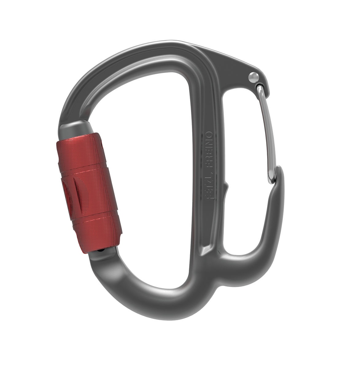 Petzl Freino Z Moschettone da Scalata Unisex con Sistema di Blocco Twist-Lock, Resistenza 23 kN, Peso 75 g, Apertura 18 mm