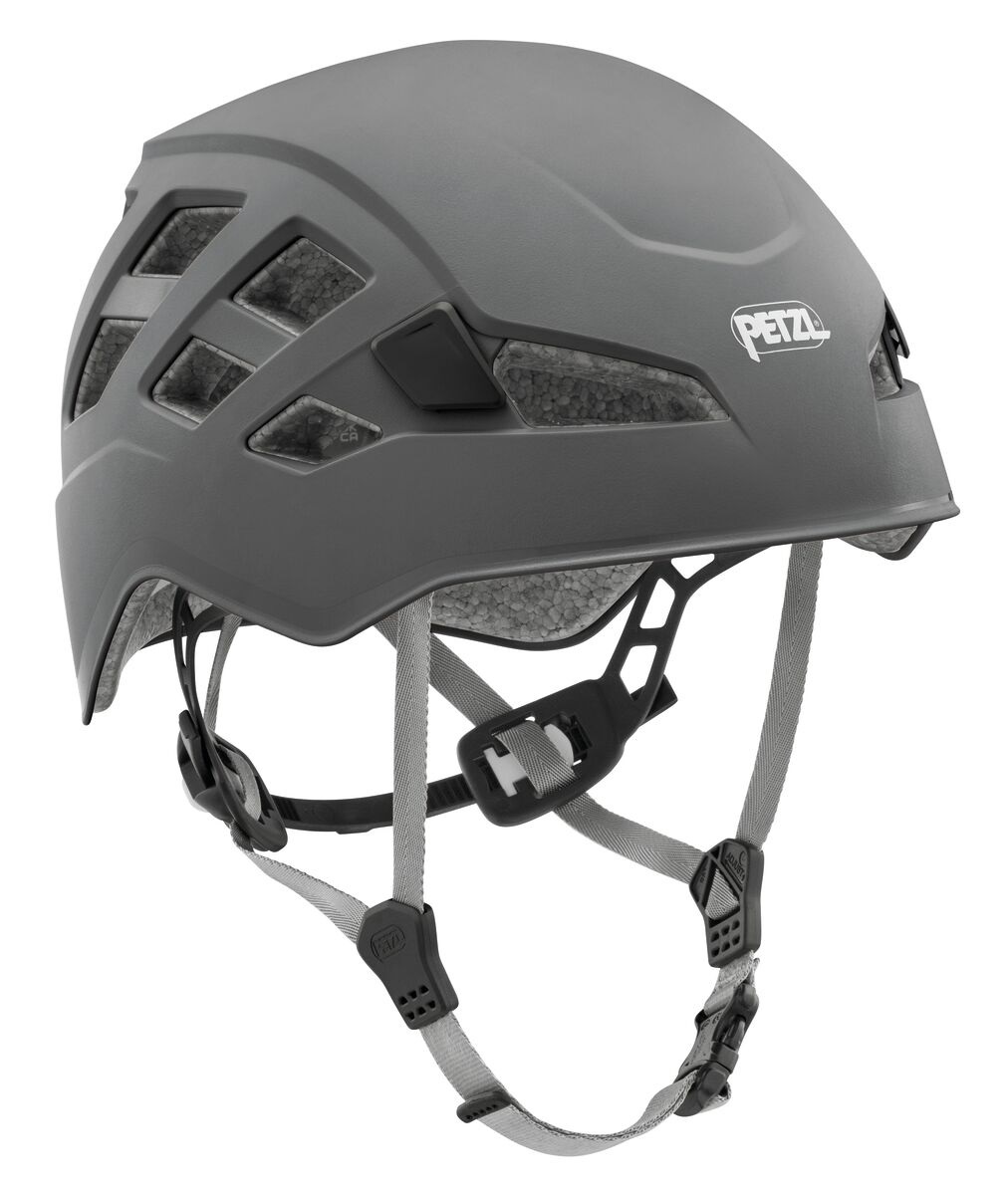 Petzl Boreo Casco Alpinismo Grey - Casco da Scalata con Design Avvolgente