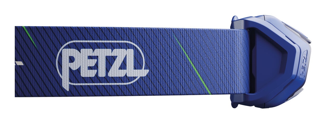 Petzl Tikka Core - Lampada Frontale Ricaricabile, 350 Lumen, Tre Livelli di Illuminazione Bianco e Blu