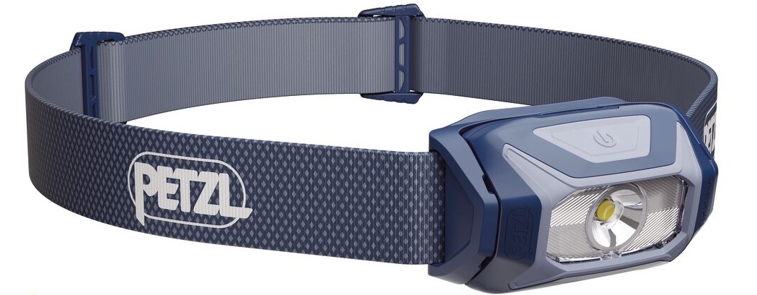 Petzl Tikkina Lampada Frontale 300 Lumen - Blu e Verde, Taglia Unica