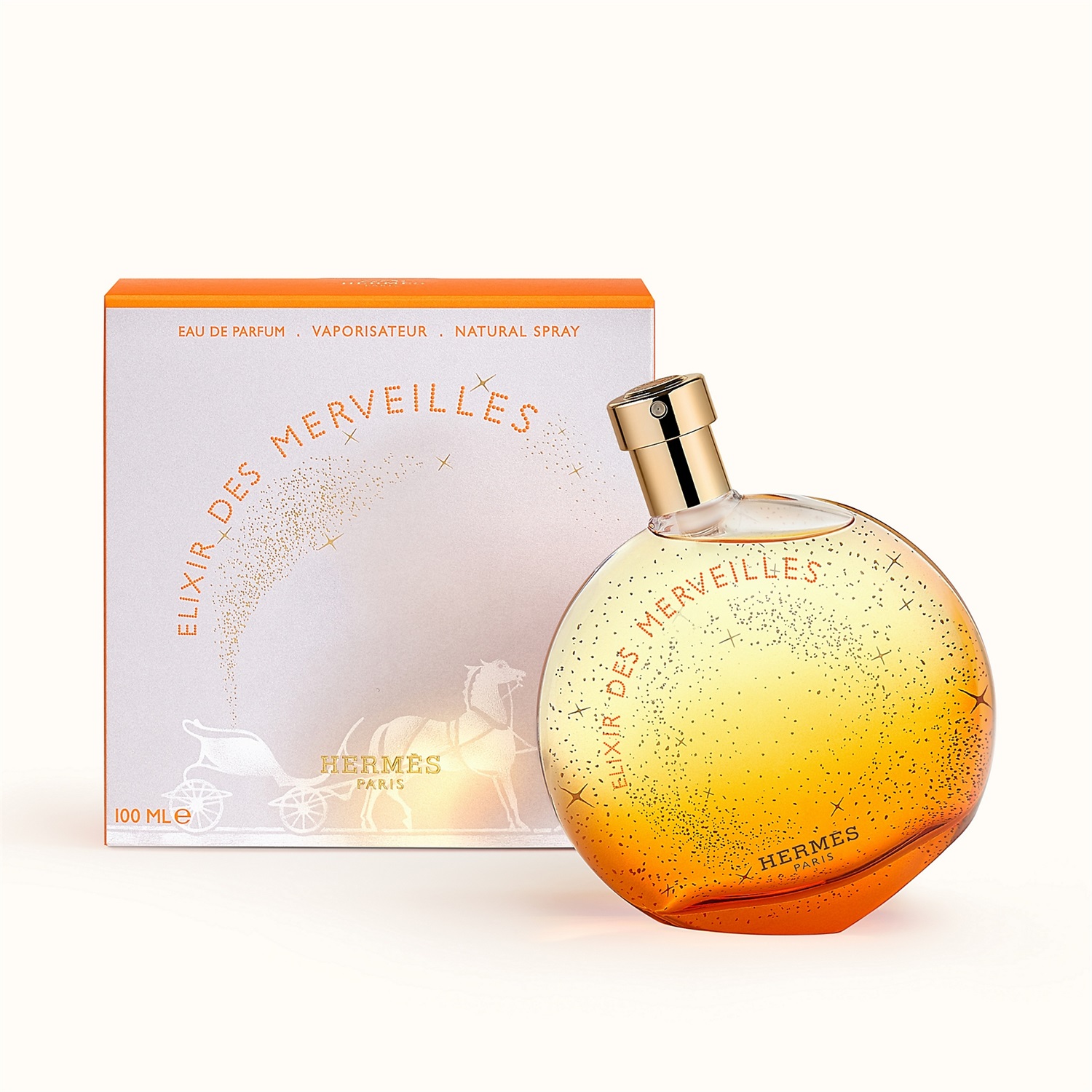 Hermès Elixir des Merveilles Eau de Parfum 100 ml - Fragranza Femminile con Note di Arancia Candita e Patchouli