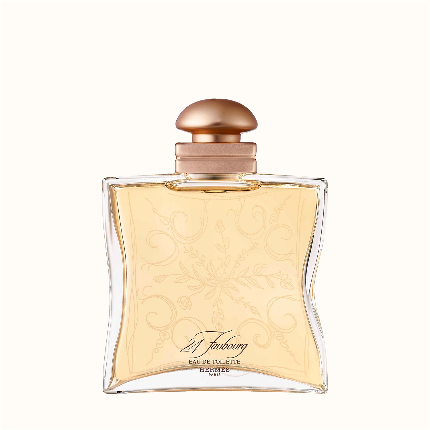 Hermès 24 Faubourg Eau de Toilette Donna 100 ml - Profumo Floreale e Ambrato con Fiori Bianchi, Fiori d'Arancio e Vaniglia