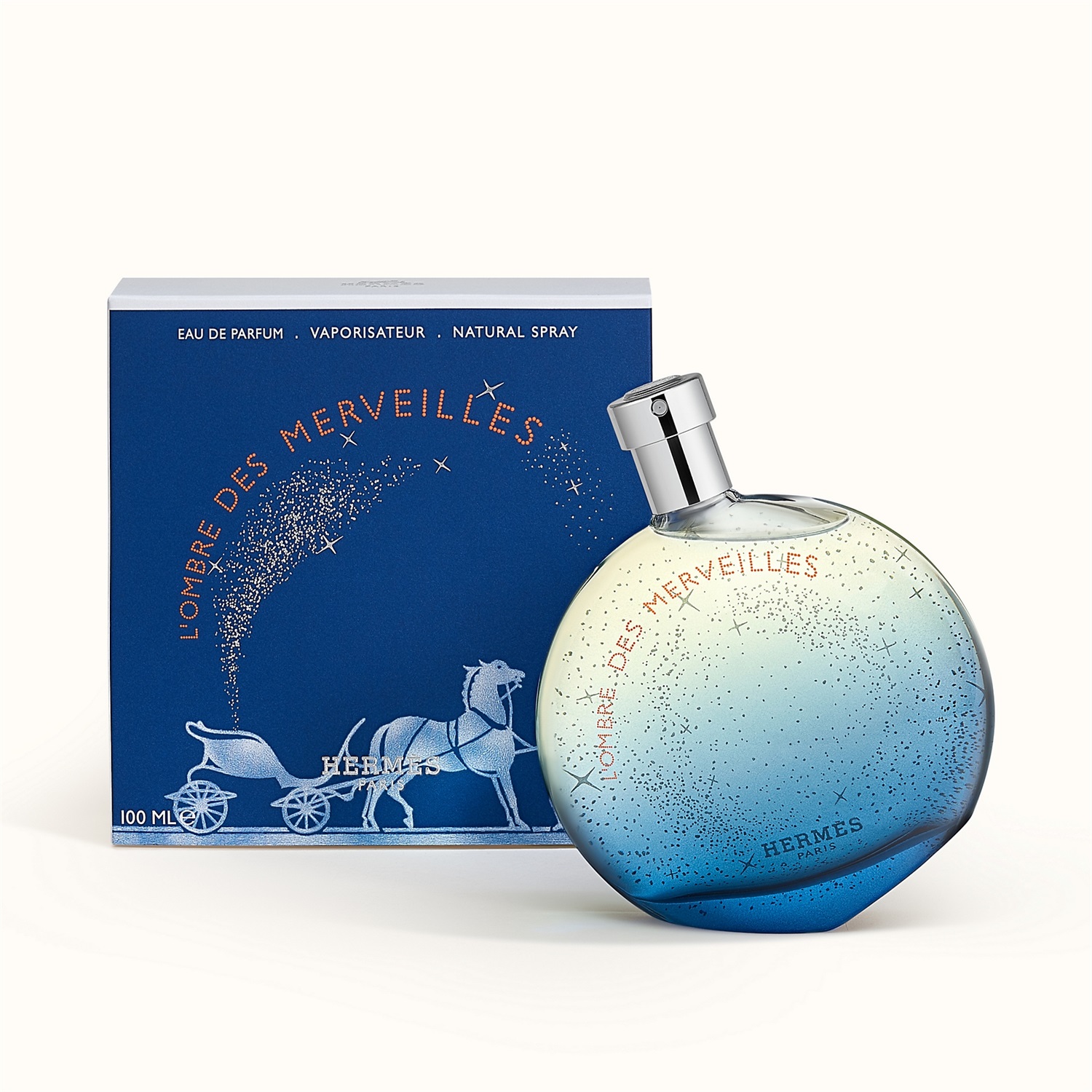 Hermès L'Ombre des Merveilles Eau de Parfum Unisex 100 ml - Fragranza Orientale Legnosa con Tè Nero, Incenso e Fava di Tonka