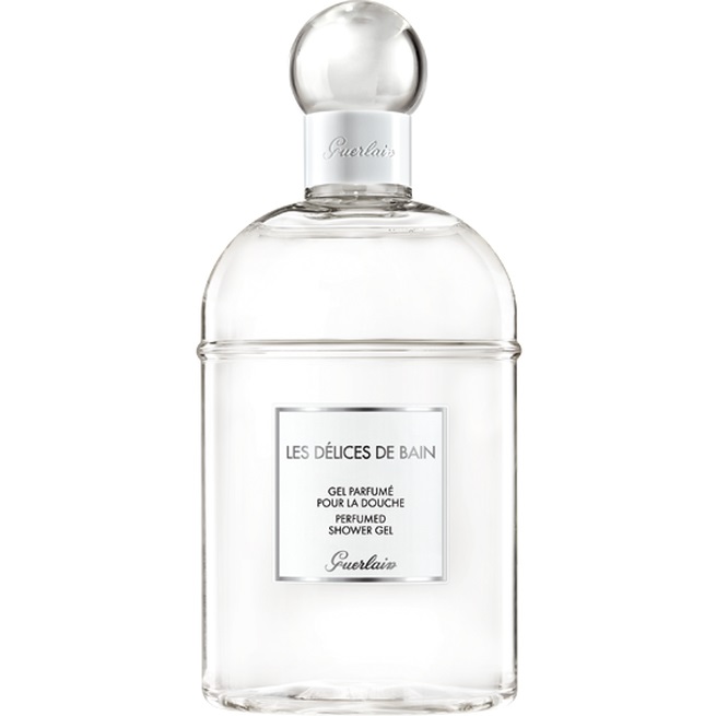 Guerlain Les Délices de Bain Gel Doccia 200ml - Profumo Muschiato Agrumato, Schiuma Sensuale, Pelle Morbida e Tonica