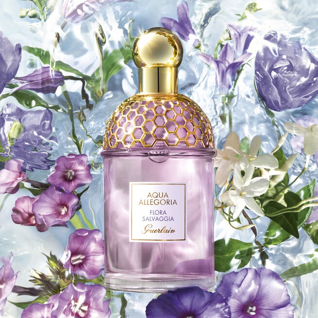 Guerlain Aqua Allegoria Flora Salvaggia Eau de Toilette Donna 75 ml - Profumo Floreale Fresco con Note di Melone e Gelsomino