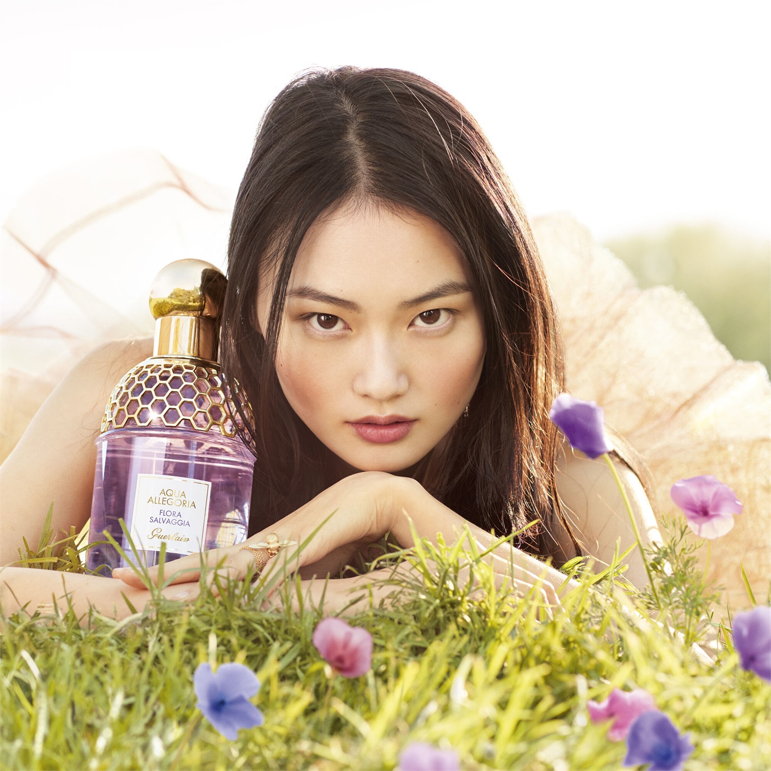 Guerlain Aqua Allegoria Flora Salvaggia Eau de Toilette Donna 75 ml - Profumo Floreale Fresco con Note di Melone e Gelsomino