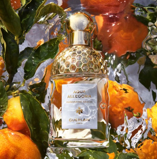 Guerlain Aqua Allegoria Mandarine Basilic Eau de Toilette 125 ml - Fragranza Unisex con Note di Mandarino e Basilico