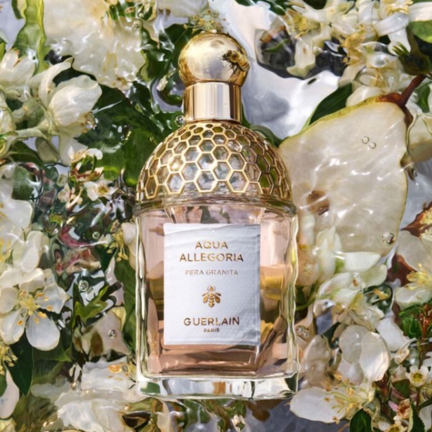 Guerlain Aqua Allegoria Pera Granita Eau de Toilette 125 ml - Fragranza Floreale-Fruttata con Note di Pera, Pompelmo e Limone