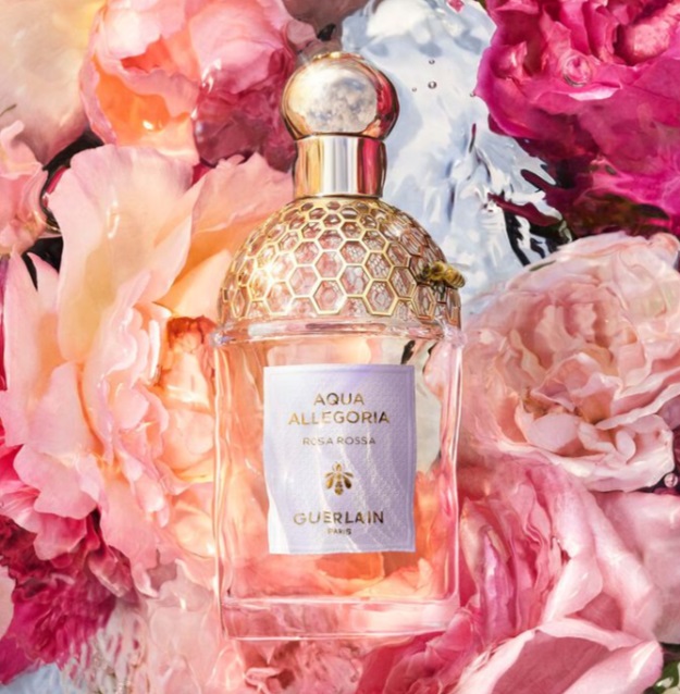 Guerlain Aqua Allegoria Rosa Rossa Eau de Toilette Ricaricabile 125 ml - Fragranza Floreale-Fruttata per Donna