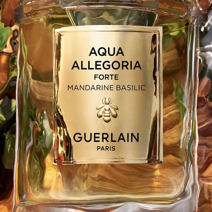 Guerlain Aqua Allegoria Mandarine Basilic Forte - Eau de Parfum 125 ml con note di Mandarino, Basilico e Legno di Sandalo