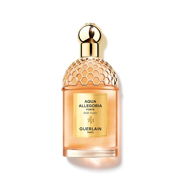 Guerlain Aqua Allegoria Forte Oud Yuzu - Eau de Parfum Unisex 75 ml con note di Yuzu e Legno di Oud